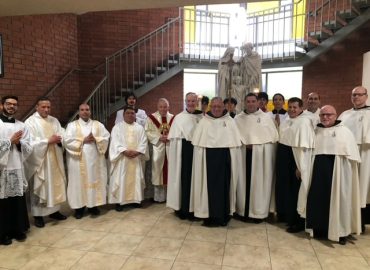 Rite of Investiture For
Br. José Luis Raphael Castañeda, fsp at Saint Anthony of Padua Church
in Gardena.