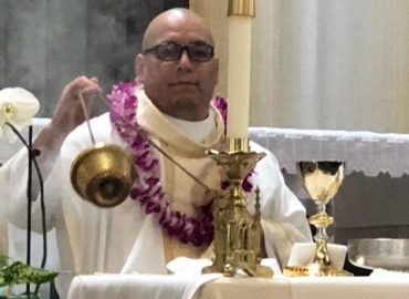 Fr Cesar John Paul's first Mass