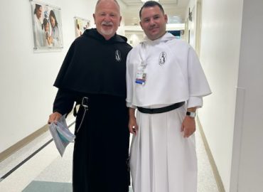 Friars Richard and Hilian at St Francis Medical Center ...