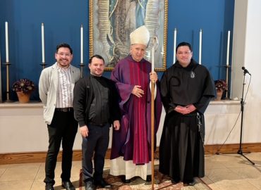 Our Novice and postulants attended Cardinal Mahony's 50 Anniversary Mass at St Charles Church, North Hollywood