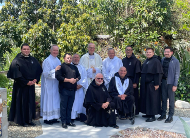 Friars Annual Retreat at the Motherhouse... Bishop Slawomir celebrated the Mass.